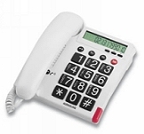 HOOG CONTRAST: GROTE ZWARTE TOETSEN OP WITTE ACHTERGROND